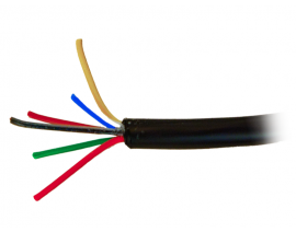 VIDILINE ALARM KABEL 6x0,5mm baker 100m UV